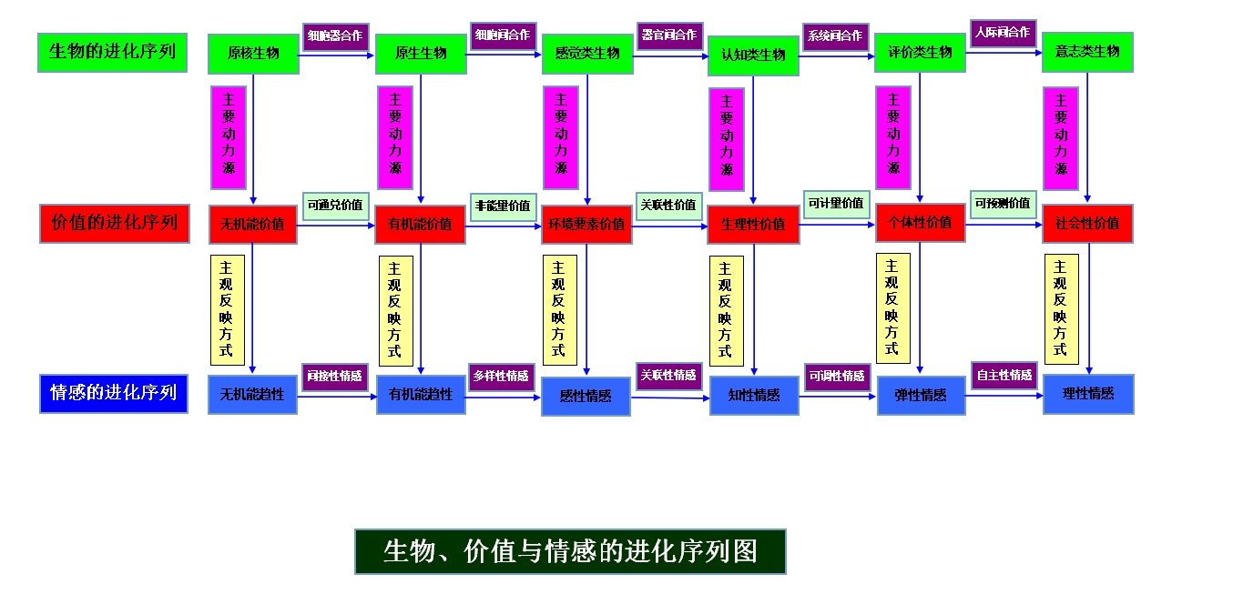 生物,价值与情感的进化序列 跨学科讨论区 经管之家(原人大经济