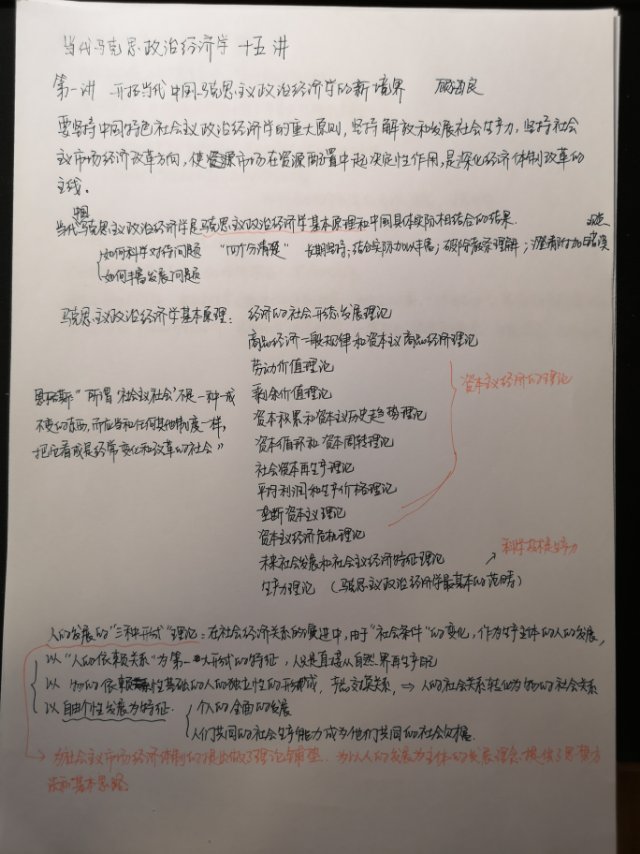 【学习笔记】当代马克思政治经济学十五讲第一讲笔记 学道会 经管