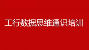 工行数据思维通识培训