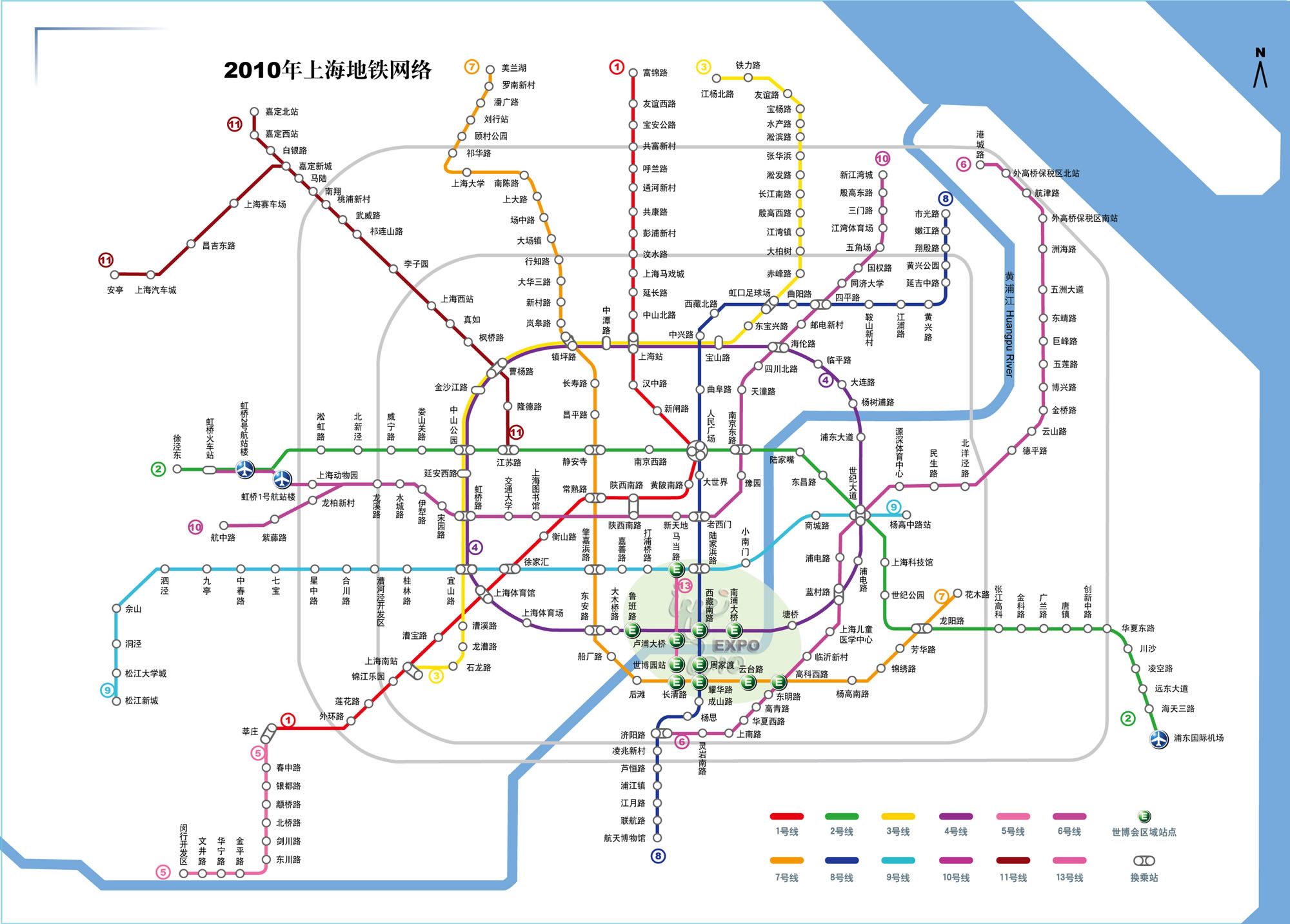 上海地铁成为世界轨交里程最长的地铁