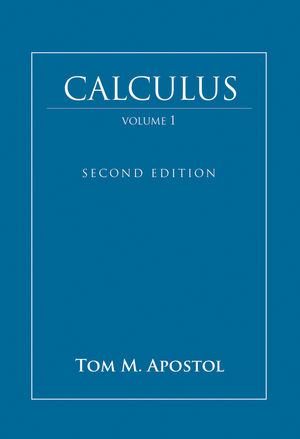 Calculus, Volume 1, One-Variable Calculus with an Introduction to Linear Algebra.jpg