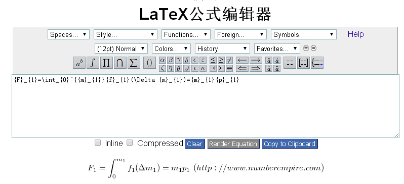 LaTex 示例1