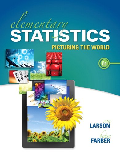 Elementary Statistics Picturing the World 