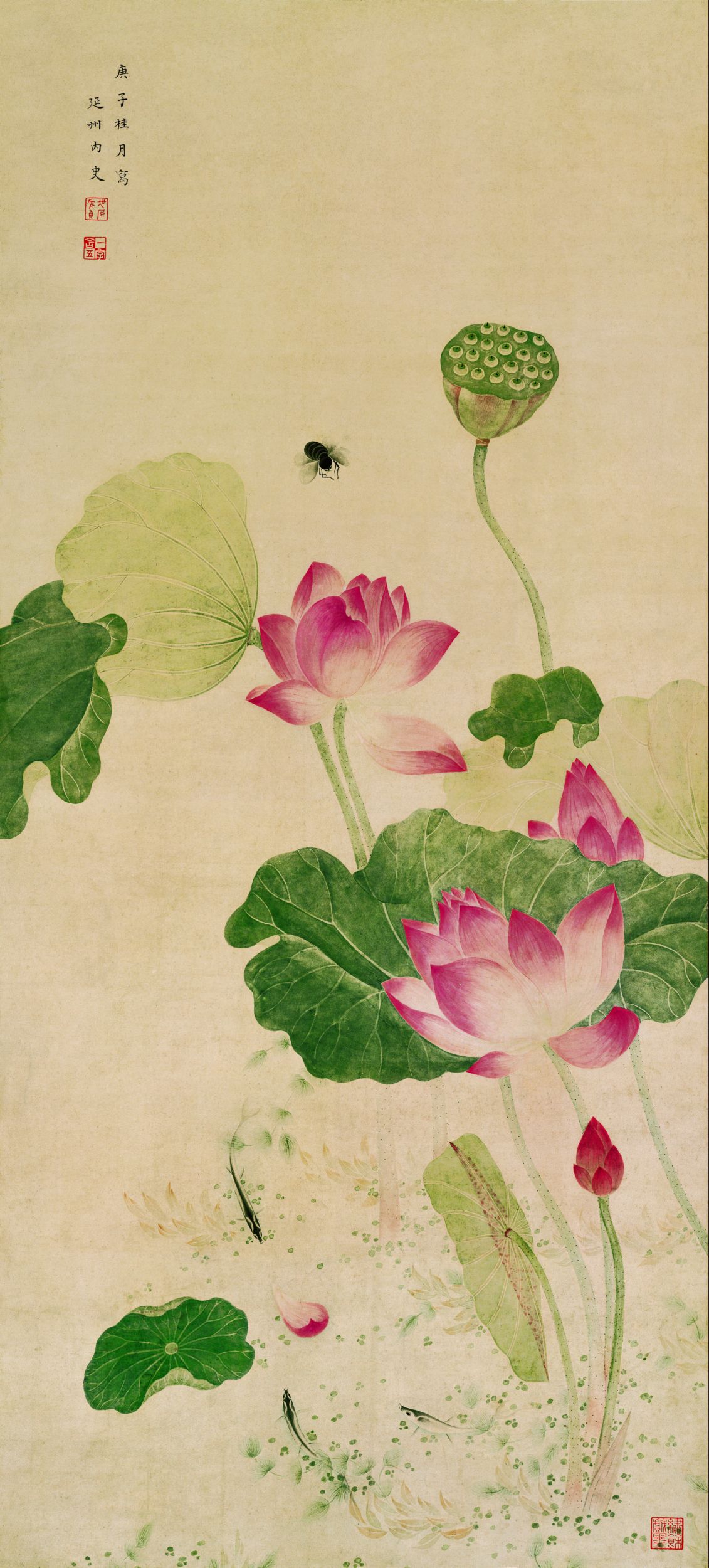 代表中国十大吉庆名画的真迹画