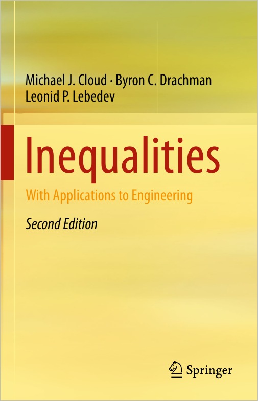 【Springer 应用数学】 Inequalities With Applications to Engineering (2e) 经济金融数学专区 经管之家(原人大经济论坛)
