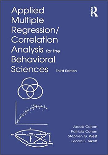 【经典书籍】分享《Applied Multiple Regression Correlation Analysis》PDF下载 - 组织管理与 ...