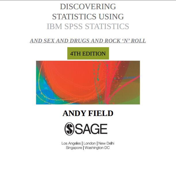 andy field statistics r pdf