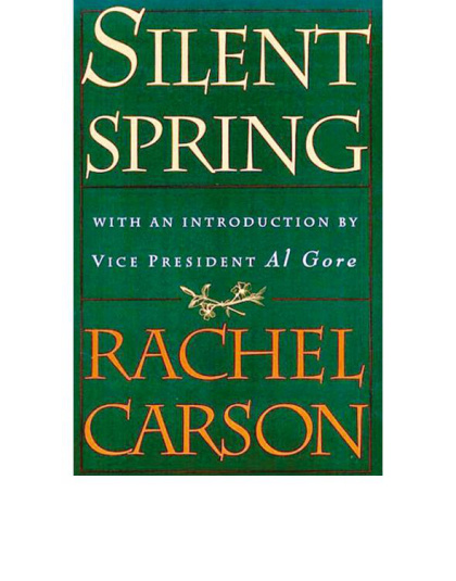 寂静的春天精制精排作者美蕾切尔卡逊