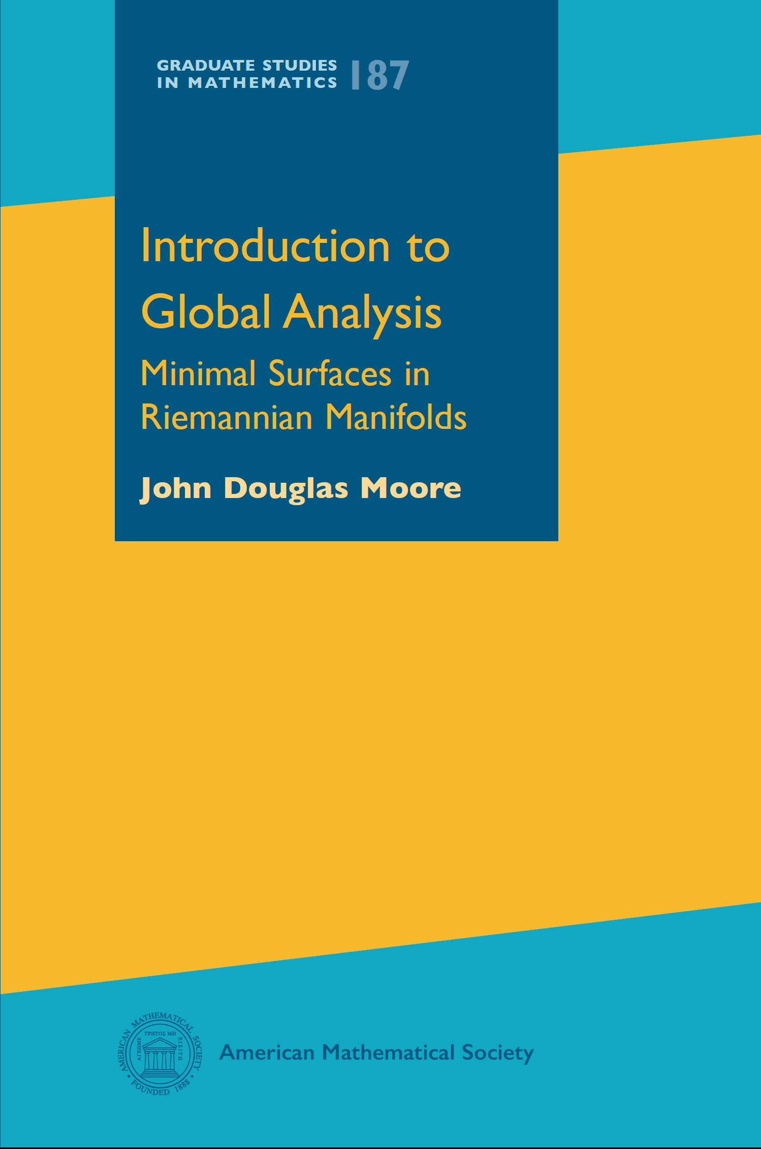 ams gsm introduction to global analysis minimal surfaces in