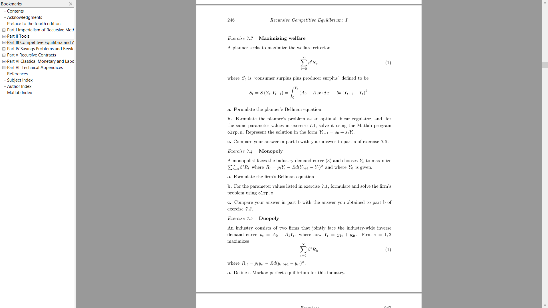 Recursive Macroeconomic Theory - Ljungqvist, Sargent - 4th (2018