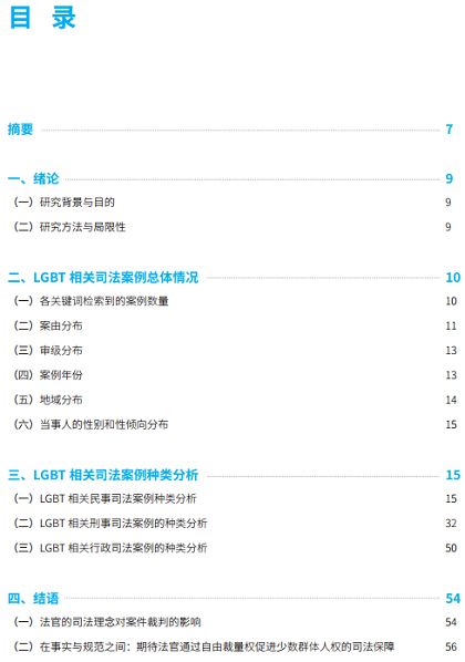 中国lgbt相关司法案例研究报告 58页 行业分析报告 经管之家 原人大经济论坛