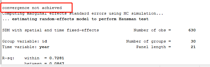 convergence-not-achieved-stata