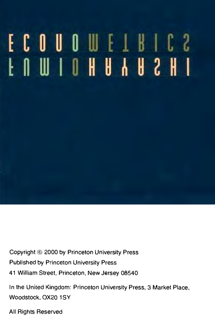 Econometrics (Fumio Hayashi) 教材- 外文文献专区- 经管之家