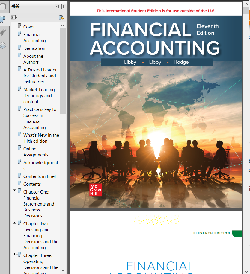 Financial Accounting 11th Edition Libby Libby Hodge - 会计与财务管理 - 经管之家(原 ...