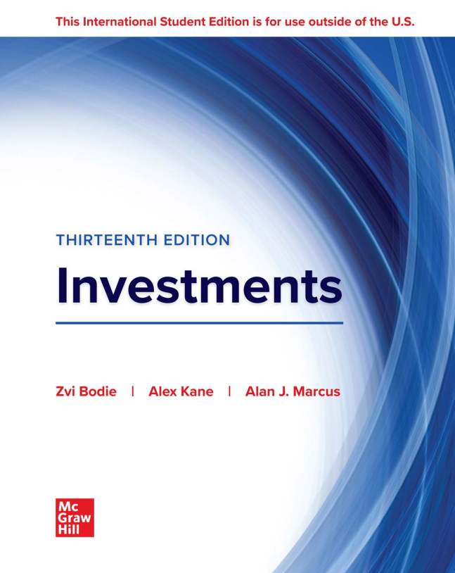 滋维·博迪（Zvi Bodie）- 投资学（Investments）- 13th Edition （2023） - 经管之家